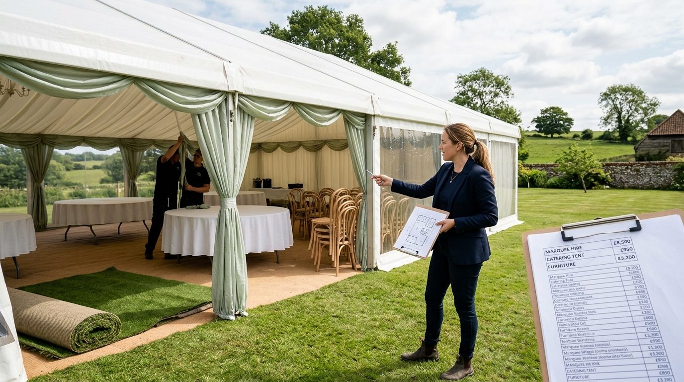The £30,000 wedding: James and Charlotte, Suffolk for Real UK Wedding Budgets: £5k to £100k Breakdowns