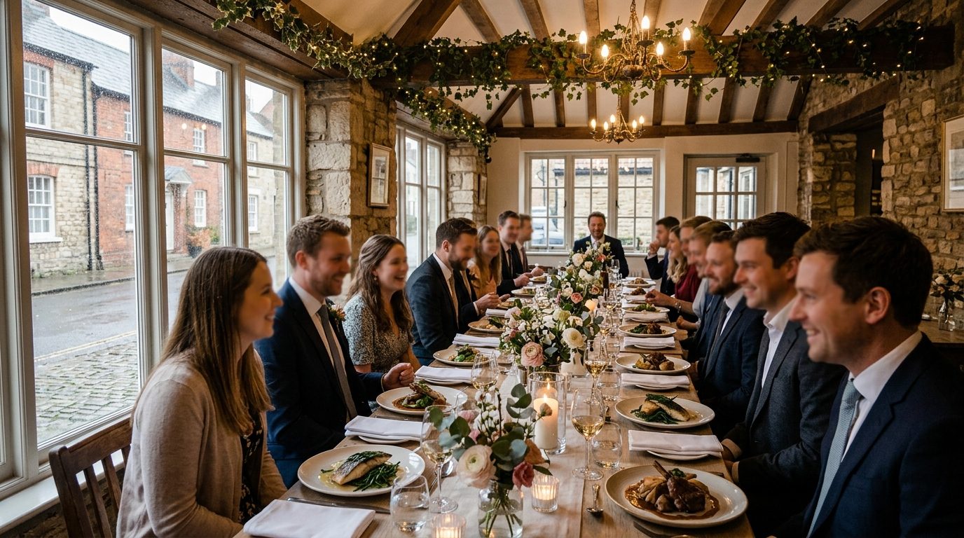Who restaurant weddings suit for Restaurant Weddings: Great Food, No Fuss