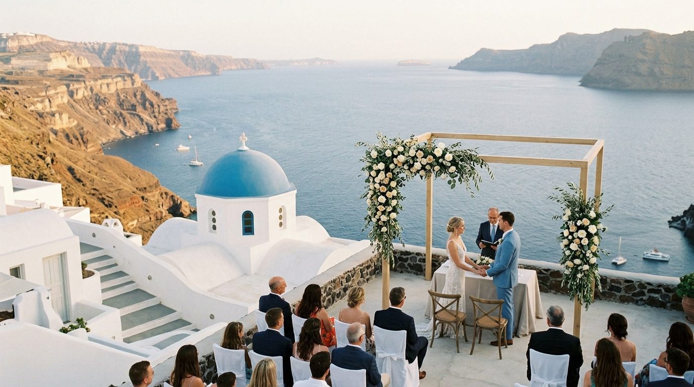 The 10 best Santorini wedding venues in 2026 for Santorini Wedding Venues 2026: 10 Best for UK Couples