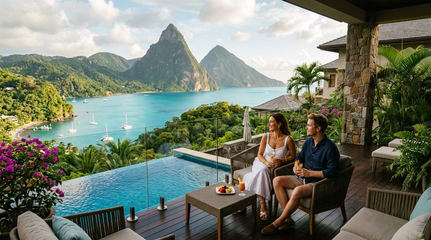 The best hotels for honeymooners for St Lucia Honeymoon UK Guide 2026: Costs & Best Resorts