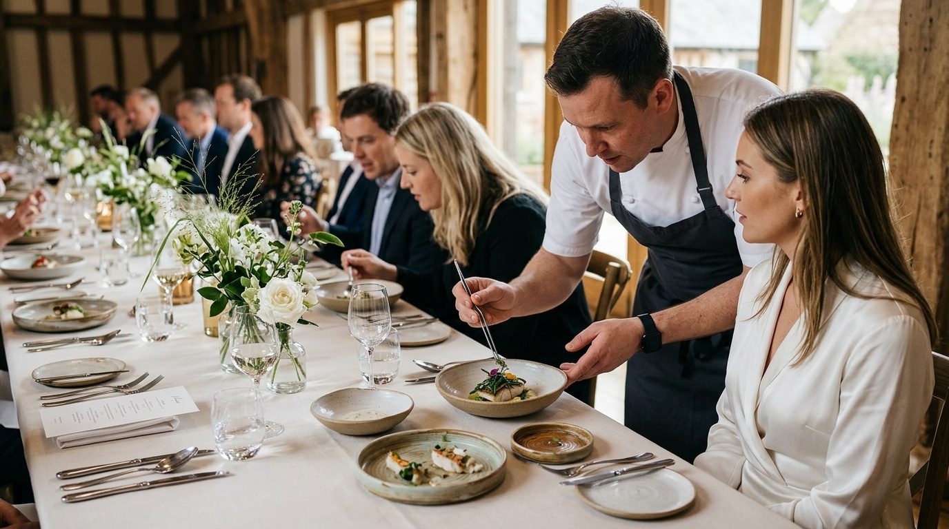 Editorial image for Tasting-Menu Wedding Receptions: When Food Is the Event