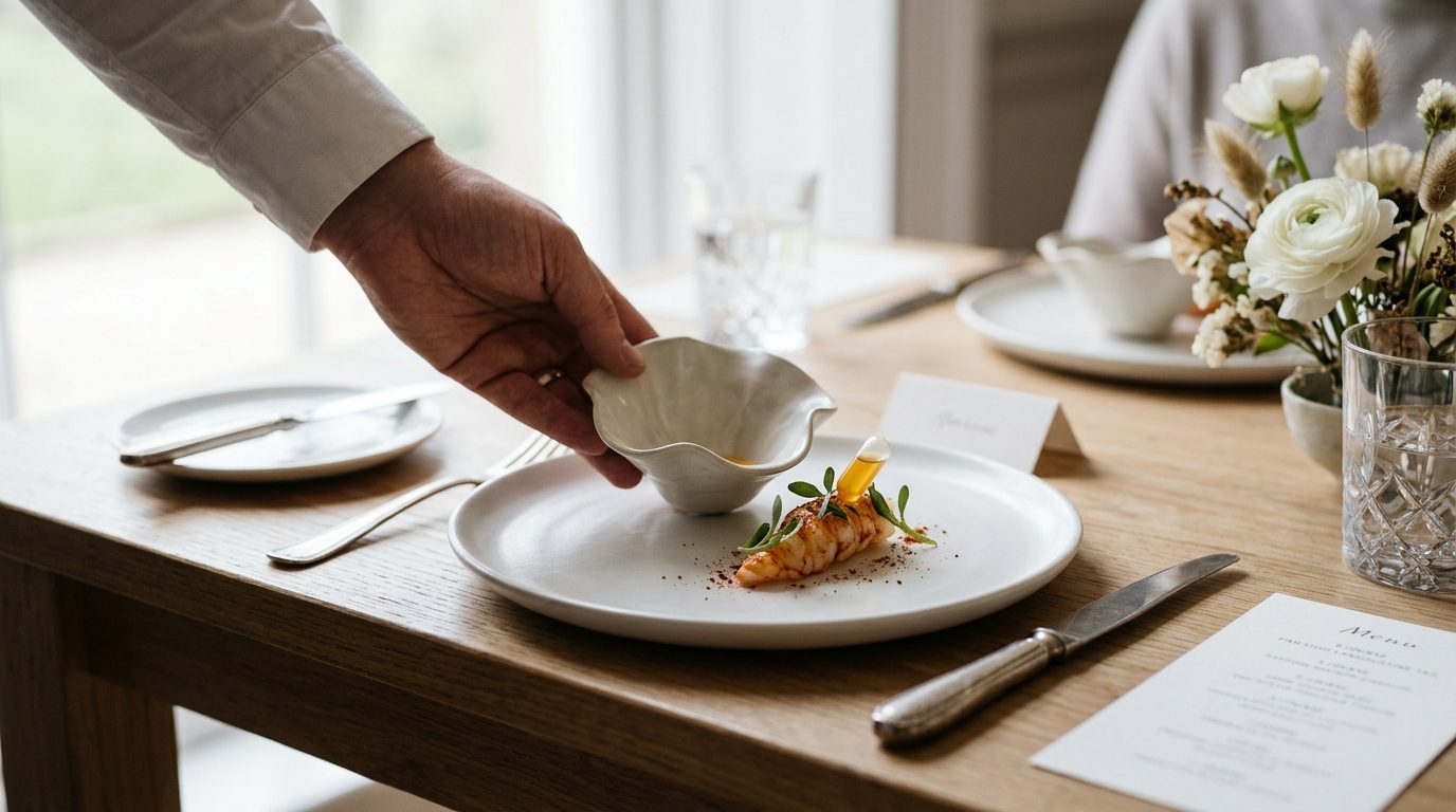 The cost breakdown for Tasting-Menu Wedding Receptions: When Food Is the Event