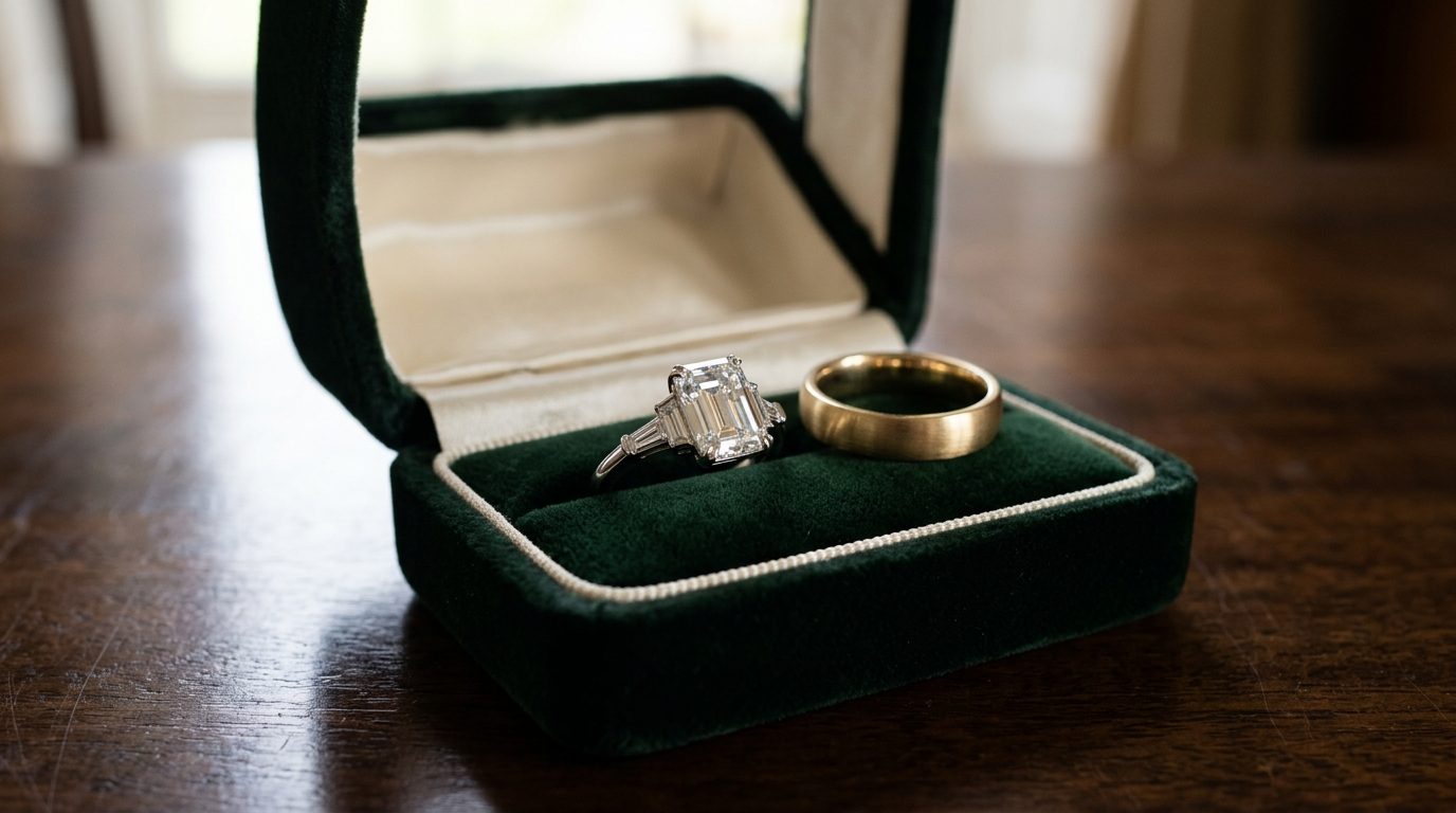 The engagement ring, in detail for Taylor Swift & Travis Kelce Wedding: Everything We Know