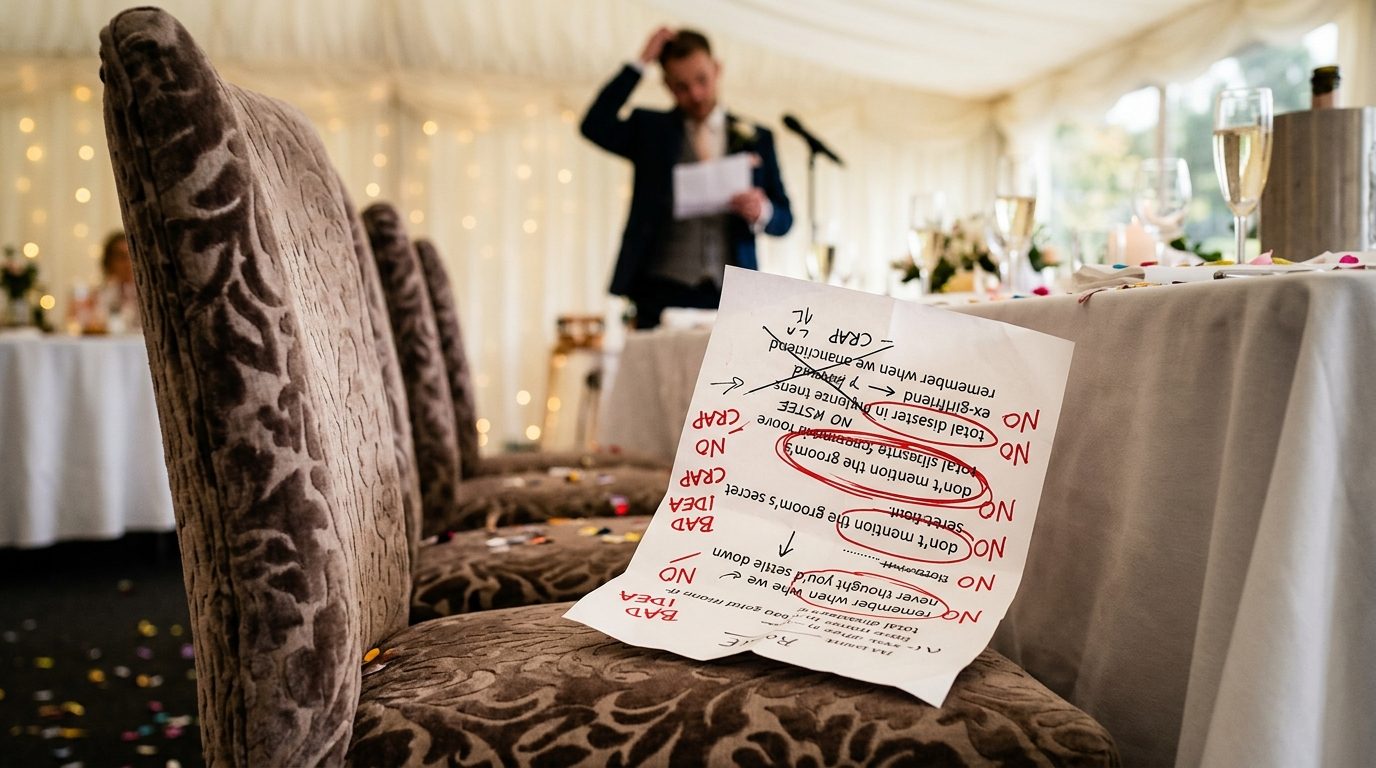 Editorial image for 7 Things Never to Say in a Best Man Speech