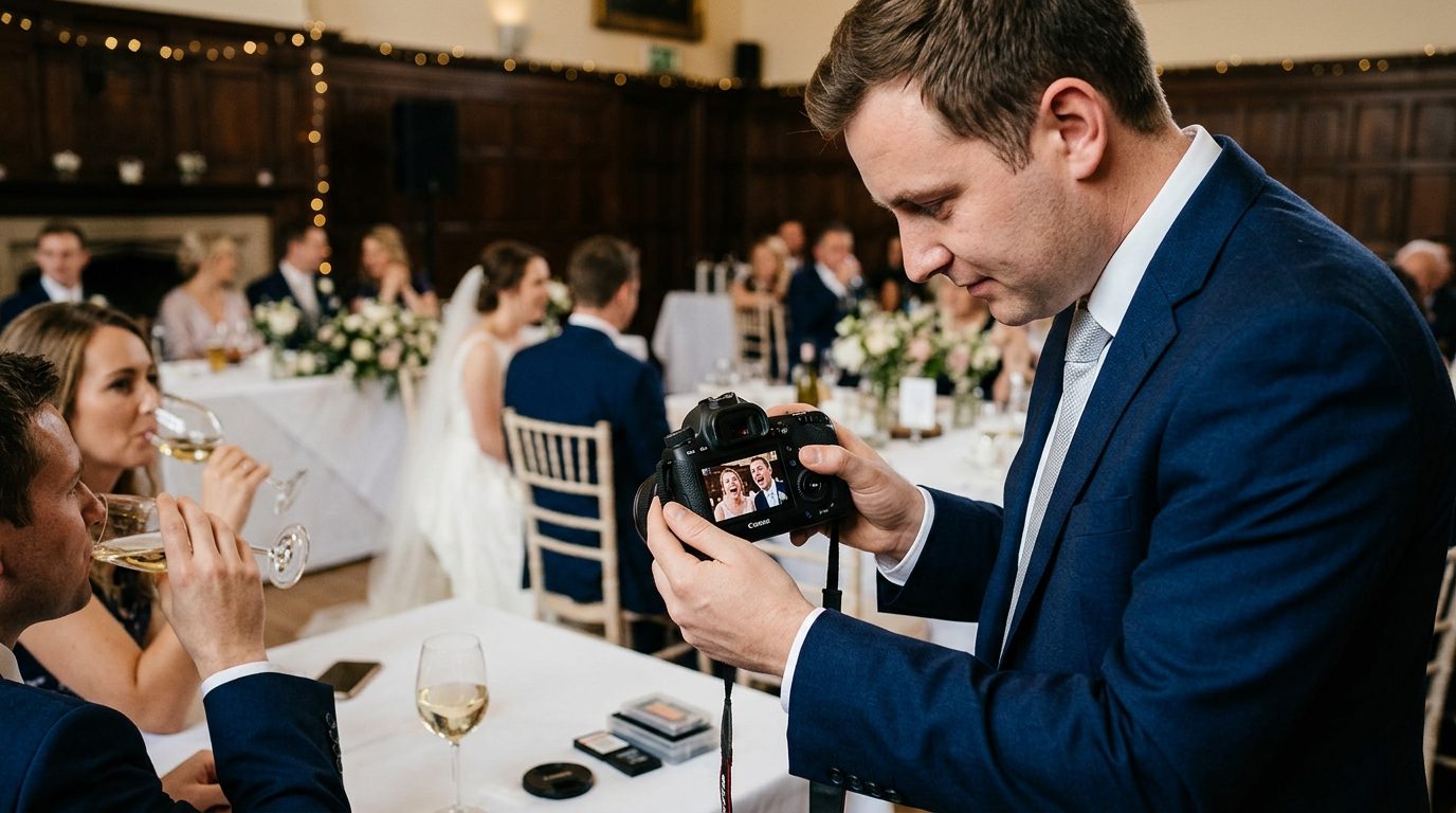 4. Photos that have not been pre-approved for 7 Things Never to Say in a Best Man Speech