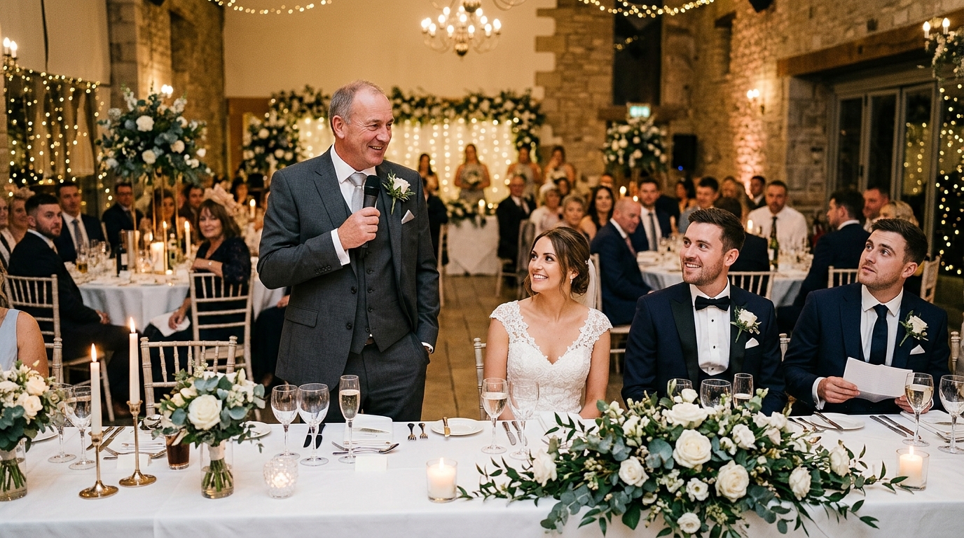 Wedding Toast Etiquette: Who Speaks & When