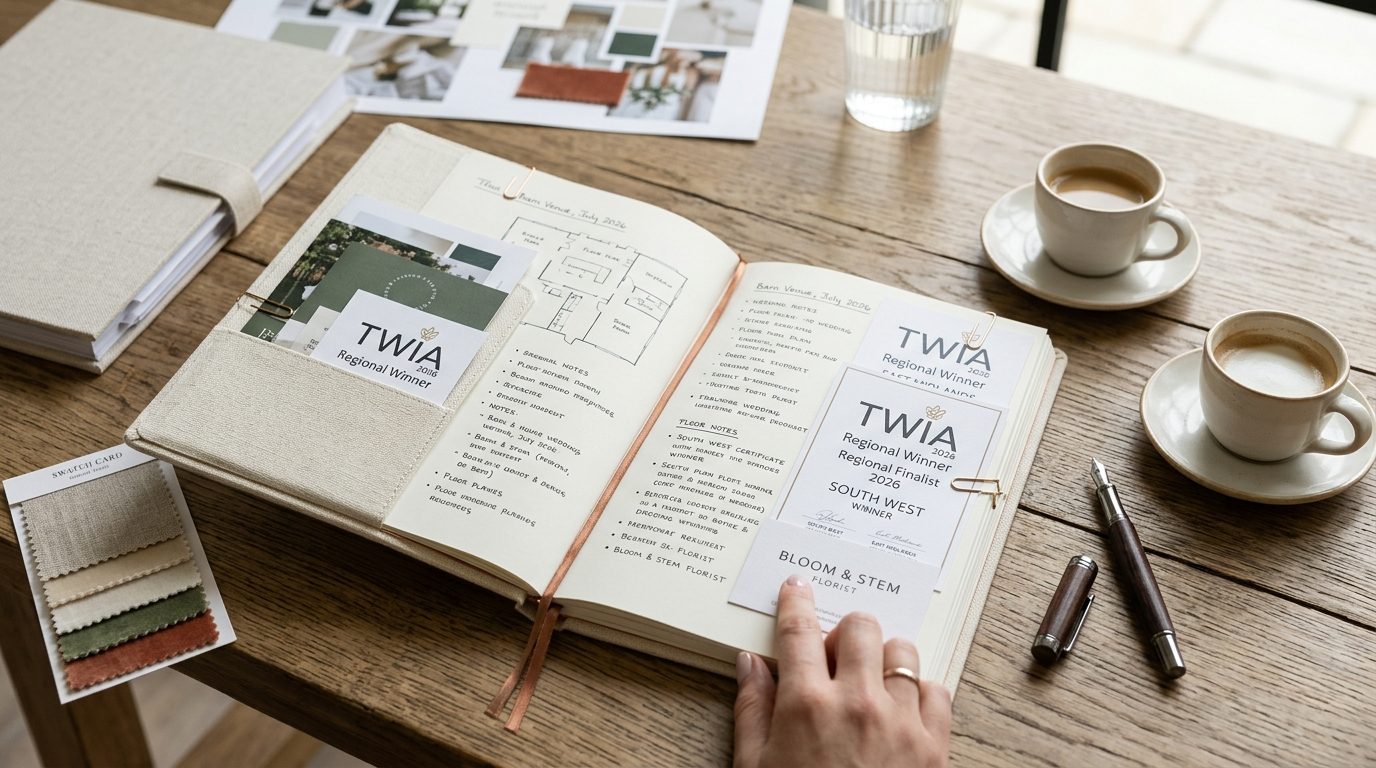 How to use TWIA results when booking suppliers for TWIA 2026: Wedding Industry Awards Regional Winners