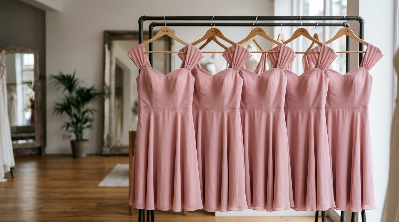 4. Matching bridesmaid dresses for 11 UK Wedding Traditions That Are Outdated in 2026