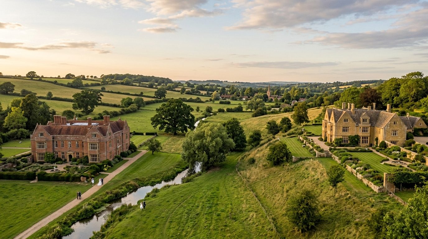 The Warwickshire vs Cotswolds value calculation for Warwickshire Wedding Venues: 12 Best for 2026
