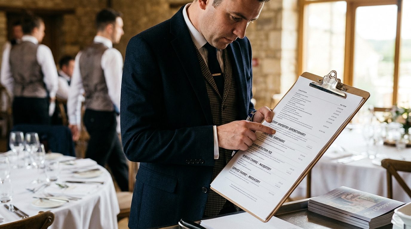 Hidden costs to watch for for Wedding Catering Cost Per Head UK: 2026