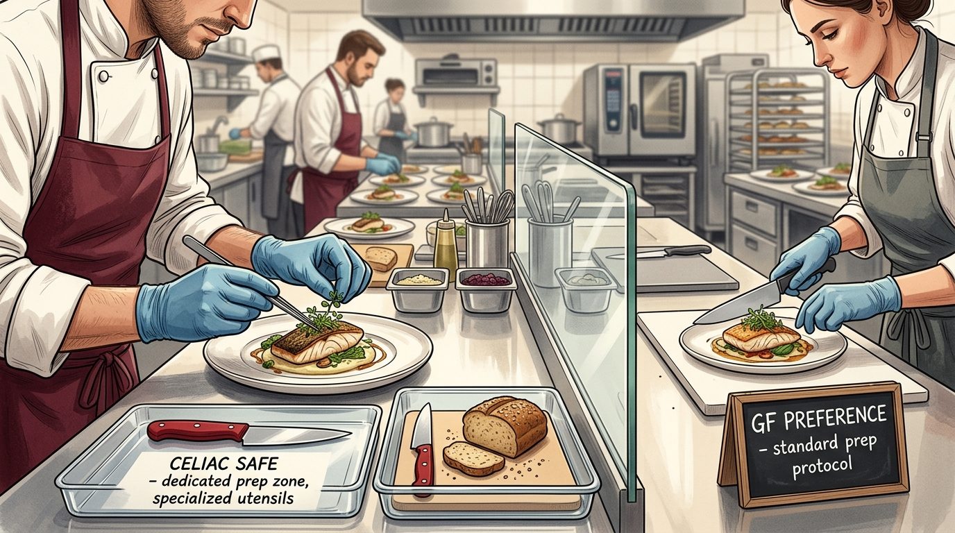 The gluten-free question: preference vs medical necessity for Wedding Dietary Requirements UK: How Many Is Too Many?