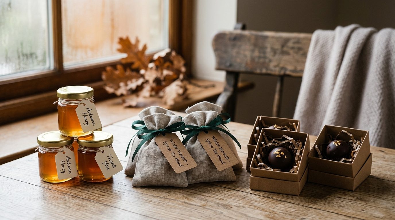Seasonal ideas for Wedding Favour Ideas: Unique & Personal