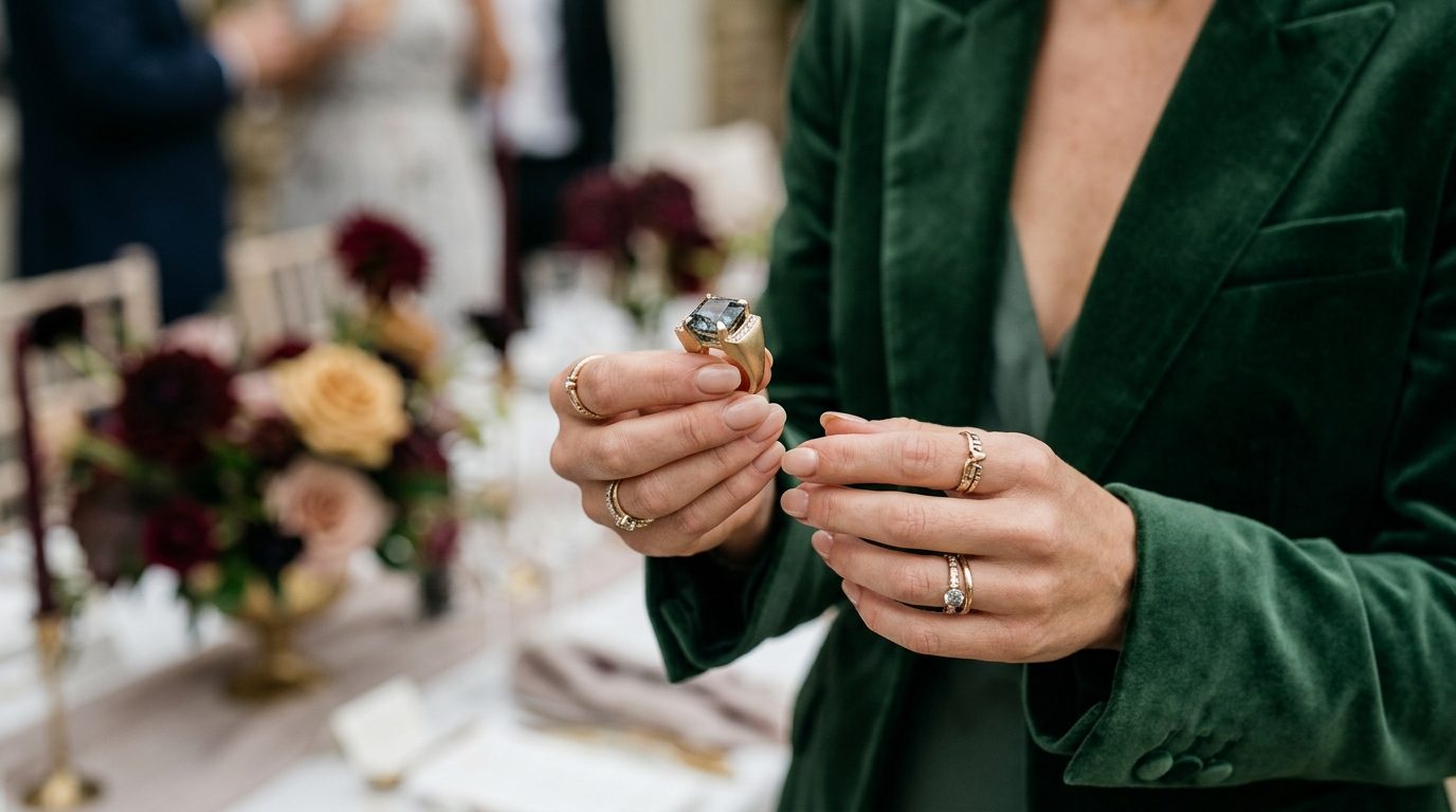Rings as statement pieces for Wedding Guest Jewellery 2026: The UK Style Guide