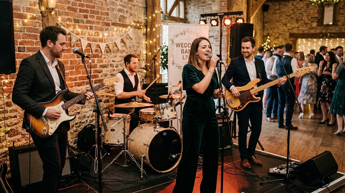The standard UK wedding band format for Wedding Live Band UK 2026: Costs, Genres & How to Book