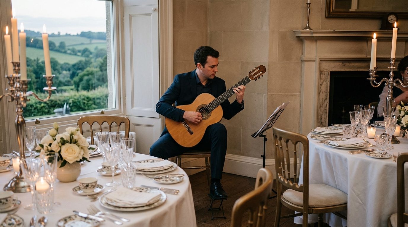 Dinner music for Wedding Music Guide: Every Part of the Day