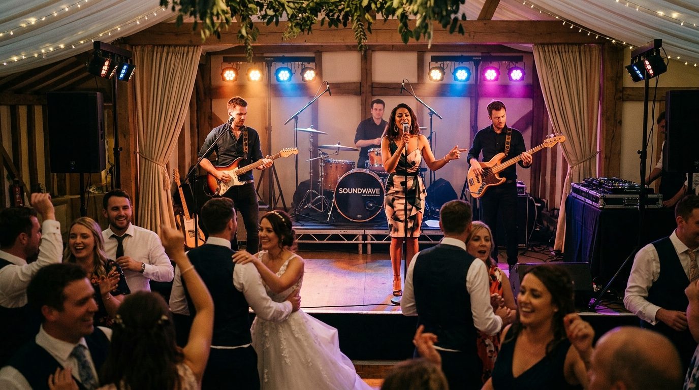Evening party music for Wedding Music Guide: Every Part of the Day