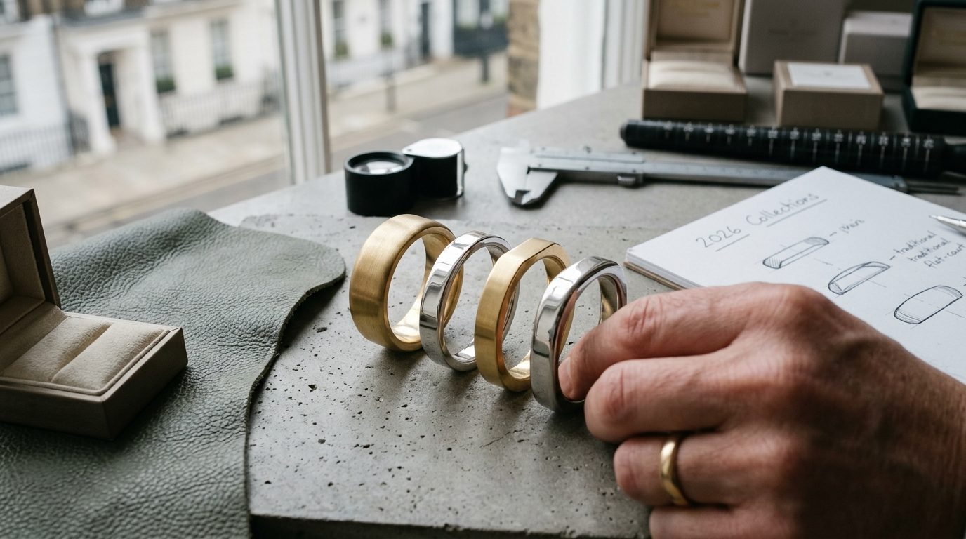 Wedding ring profiles: the shapes that matter for Wedding Rings UK 2026: Costs, Metals & Buying Guide