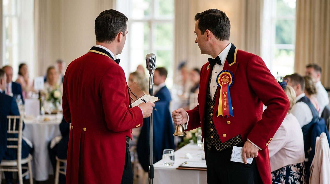 Questions to ask before booking a toastmaster for Wedding Toastmaster UK: Costs & Do You Need One?