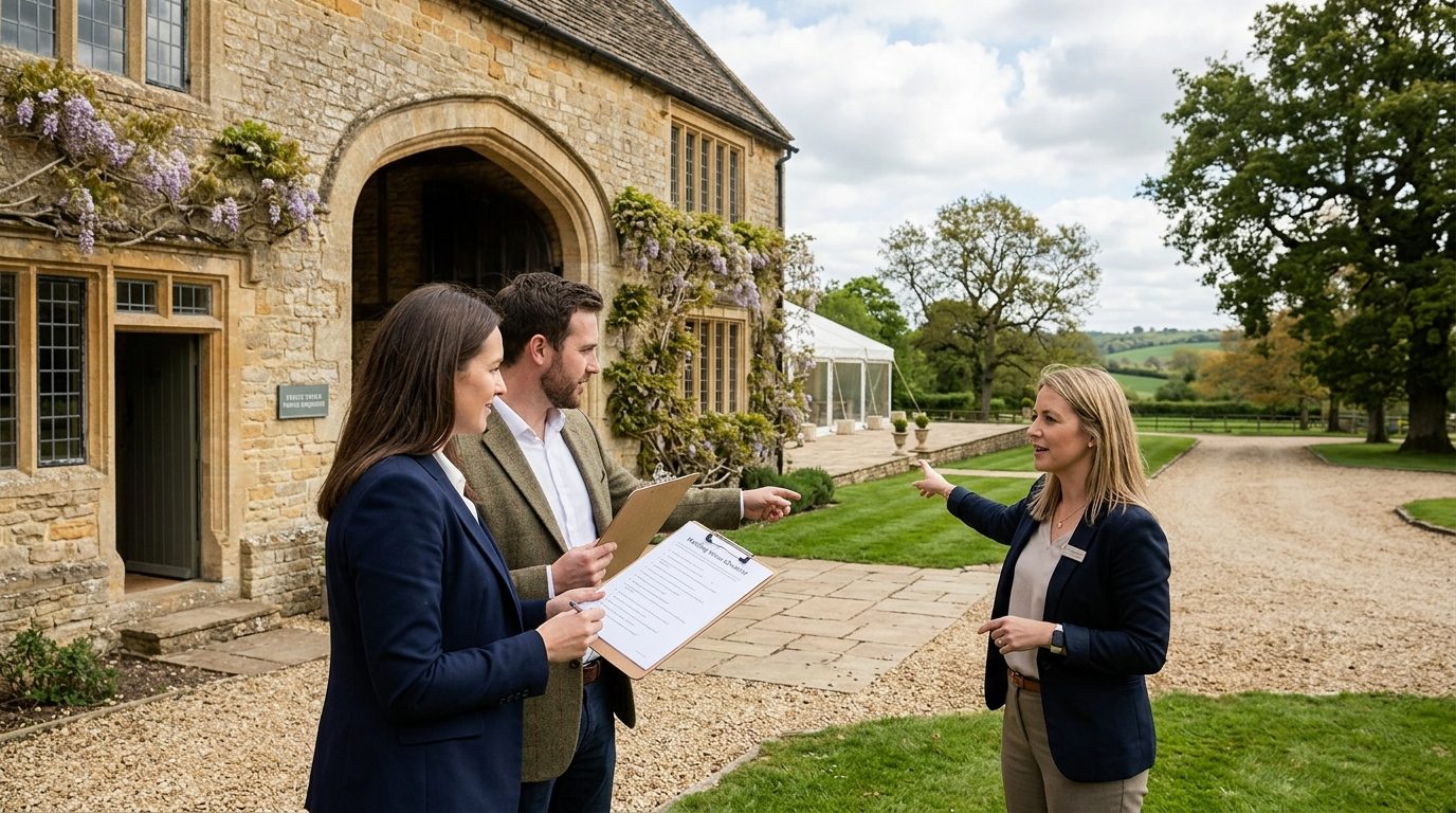 Editorial image for Wedding Venue Checklist UK: 47 Questions to Ask