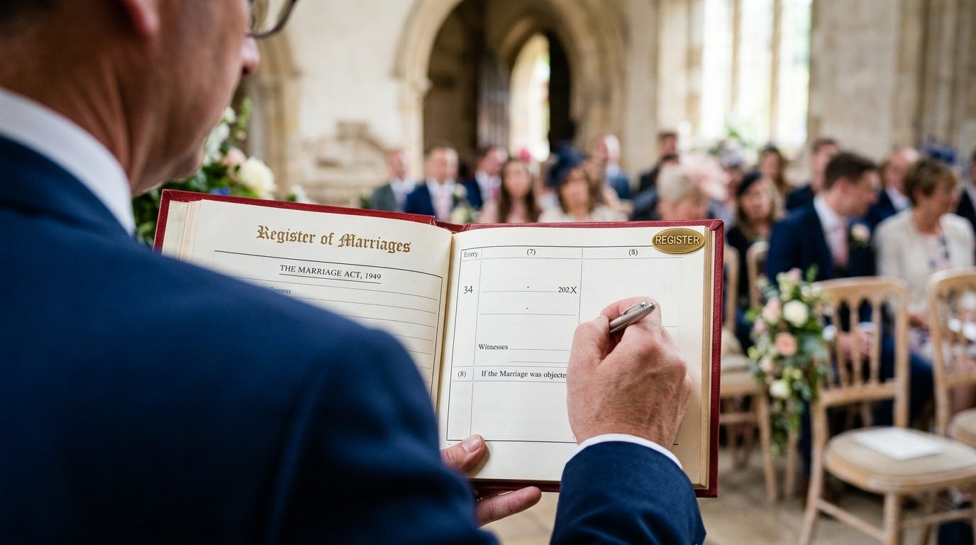 Is “speak now” required? for What Happens If Someone Objects at a UK Wedding?